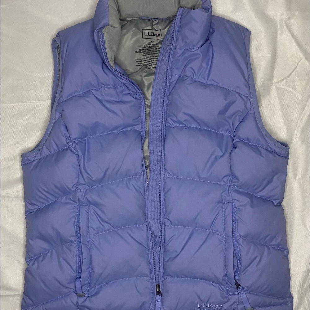 L.L. Bean Purple Puffer Vest